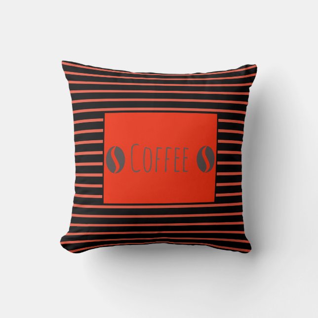 Almofada Travesseiro decorativo de Cushion do Café Funky (Frente)