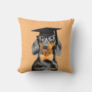 Almofada Travesseiro decorativo de Dachshund Pedigree (Pet 
