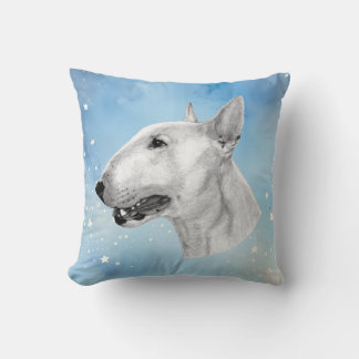 Almofada Travesseiro decorativo de desenho de lápis Bull Te