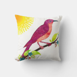 Almofada Travesseiro decorativo de Destaque Noturno Pintado