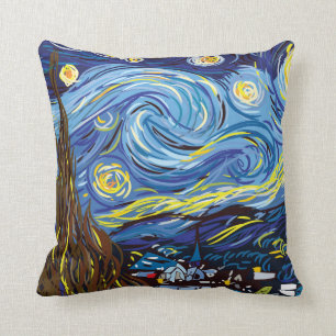 Almofada Travesseiro decorativo de Digitas Van Gogh