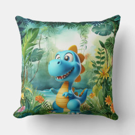 Almofada Travesseiro decorativo de Dinossauro Gelado