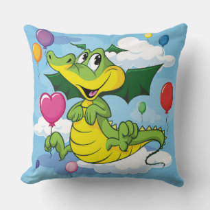 Almofada Travesseiro Decorativo de Dragão Bebê