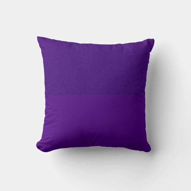 Almofada Travesseiro decorativo de Efeito Ruído Roxo de Doi (Frente)