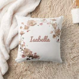 Almofada Travesseiro decorativo de Elegância Floral Persona