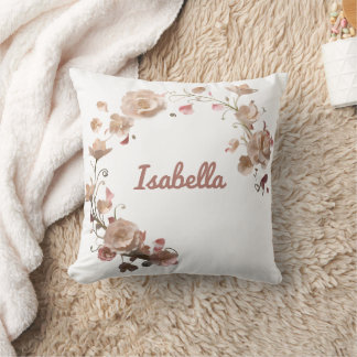 Almofada Travesseiro decorativo de Elegância Floral Persona