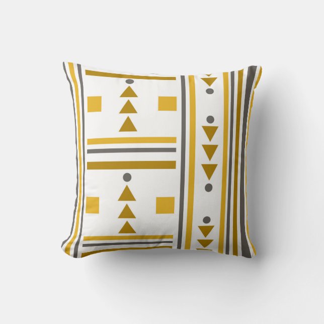 Almofada Travesseiro decorativo de Estilo Geométrico Modern (Frente)