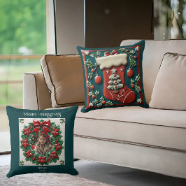 Almofada Travesseiro decorativo de estoque vermelho