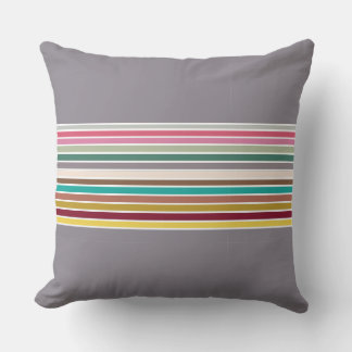 Almofada Travesseiro decorativo de Faixa Retroativa - Ênfas