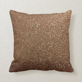 Almofada Travesseiro decorativo de Falhas de Glitter Dourad