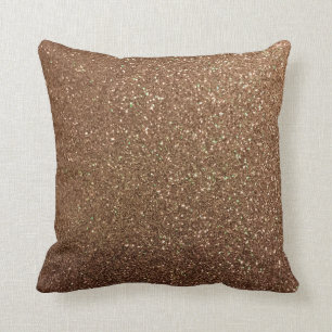 Almofada Travesseiro decorativo de Falhas de Glitter Dourad