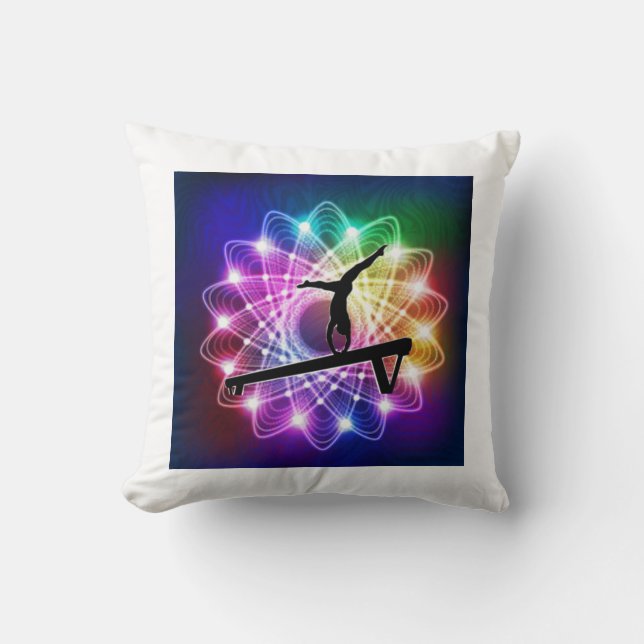 Almofada Travesseiro decorativo de Feixe de Balança de Giná (Frente)