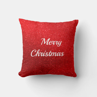 Almofada Travesseiro decorativo de Feliz Natal Personalizáv