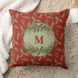 Almofada Travesseiro decorativo de férias monograma