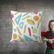 Travesseiro decorativo de Ferramentas de Professor