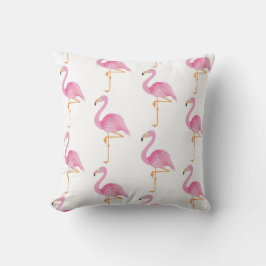 Almofada Travesseiro decorativo de flamingos rosa