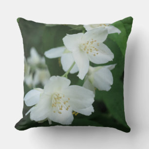 Almofada Travesseiro decorativo de Flores Jasmine