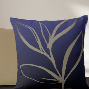 Almofada Travesseiro decorativo de Folha de Água Minimalist