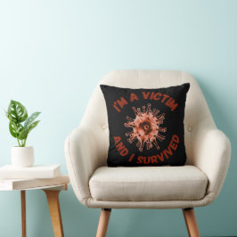 Almofada Travesseiro decorativo de Força de Sobrevivência -