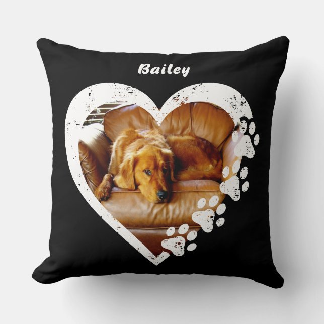 Almofada Travesseiro decorativo de Foto de Pet Rotten Rotte (Frente)