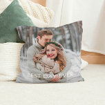 Almofada Travesseiro decorativo de Fotografia frente e vers<br><div class="desc">A cor de fundo pode ser personalizada online (para qualquer cor!). Projetado por Berry Berry Sweet {www.berryberrysweet.com}</div>