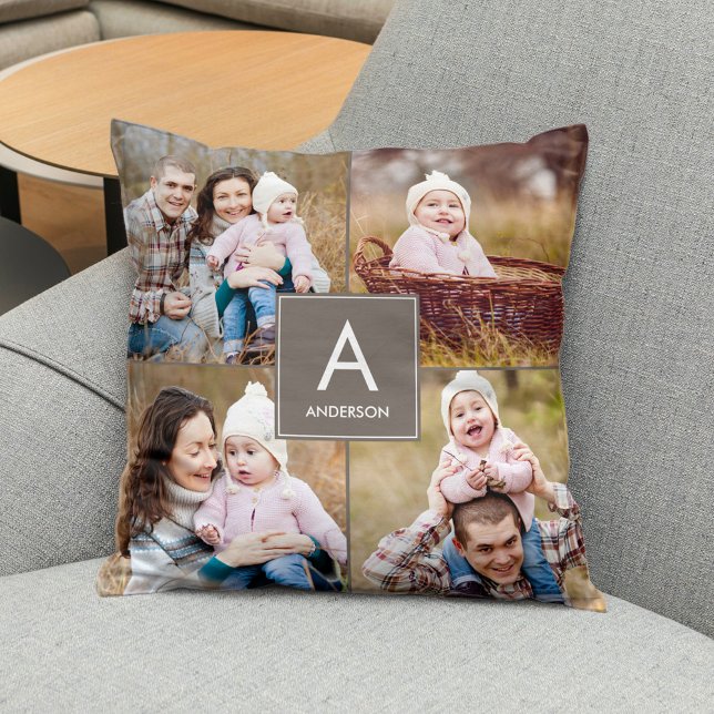 Almofada Travesseiro decorativo de Fotografias Personalizad (Criador carregado)