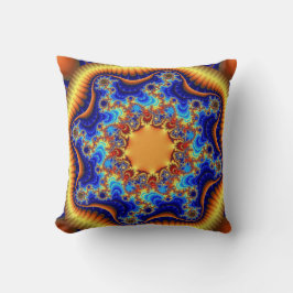 Almofada Travesseiro decorativo de Fractalscope Celestial P