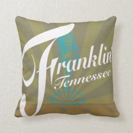 Almofada Travesseiro decorativo de Franklin Tennessee