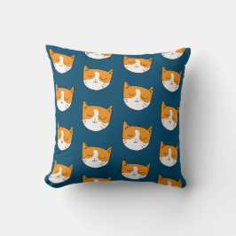 Almofada Travesseiro decorativo de Gato com Sono Bonito