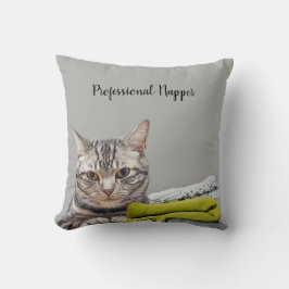 Almofada Travesseiro decorativo de Gato de Napper Profissio