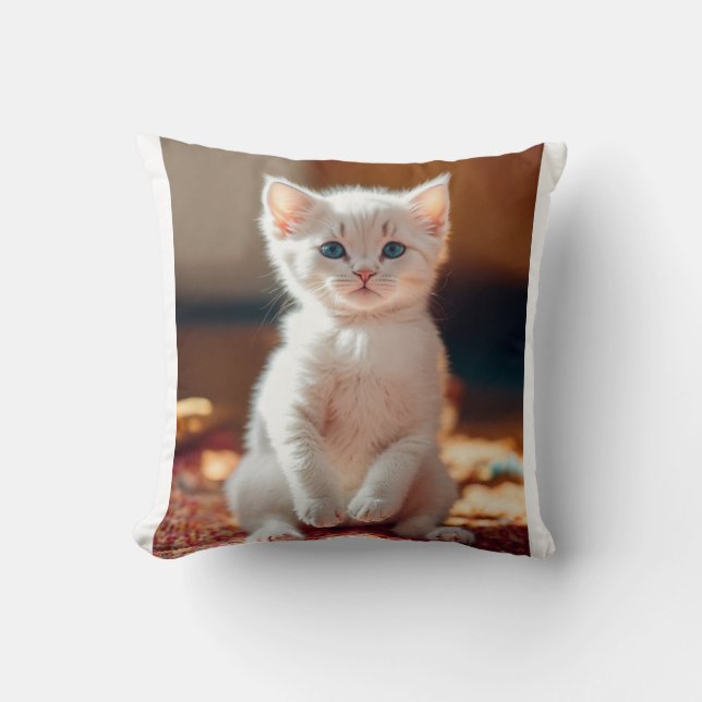 Almofada Travesseiro decorativo de Gato Pet Simples (Frente)