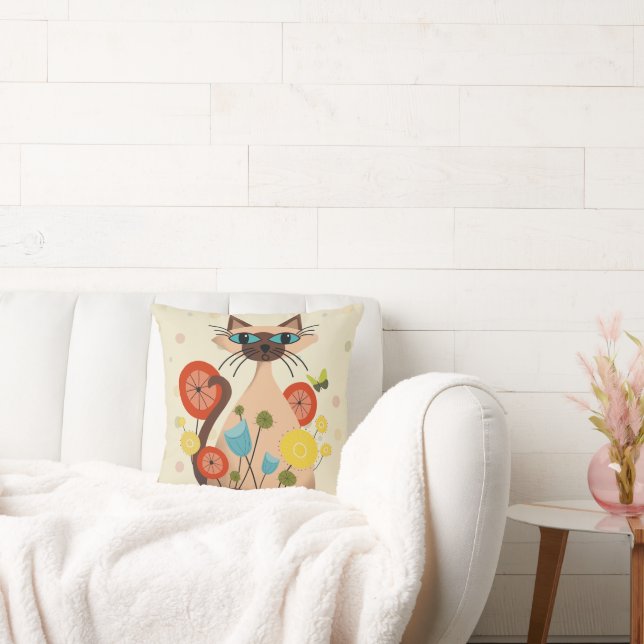 Almofada Travesseiro decorativo De Gato Retroativo De Groov (Sofá)