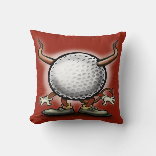Almofada Travesseiro decorativo de Golf Demon (Frente)