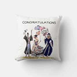 Almofada Travesseiro decorativo de Graduação de Amigos Afro