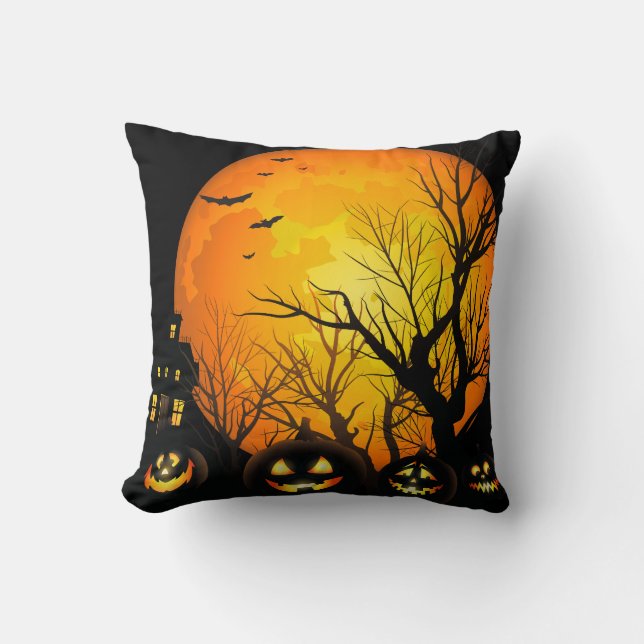 Almofada Travesseiro decorativo de Halloween (Frente)