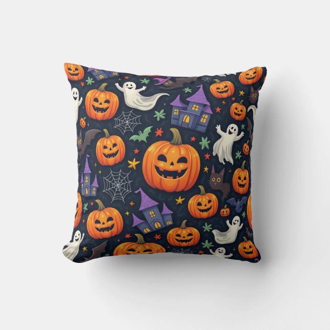 Almofada Travesseiro decorativo de Halloween (Frente)