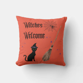 Almofada Travesseiro decorativo de Halloween das bruxas