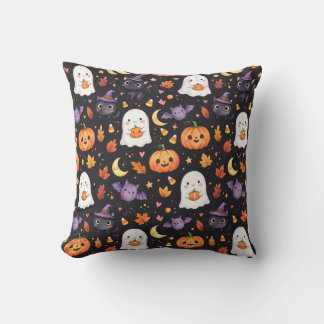Almofada Travesseiro Decorativo de Halloween de Fantasma e 