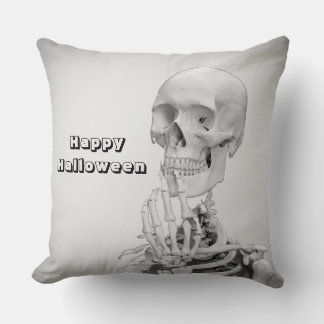 Almofada Travesseiro Decorativo de Halloween Esqueleto