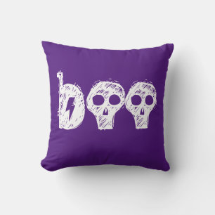 Almofada travesseiro decorativo de Halloween Roxo