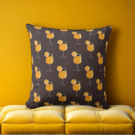 Almofada Travesseiro decorativo de Ilustração do Coquetel d