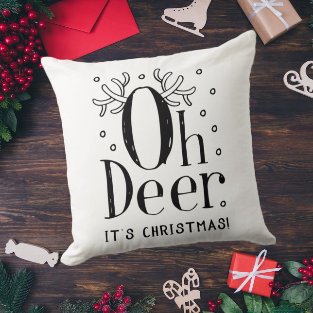 Almofada Travesseiro decorativo de ilustração engraçada de  (Criador carregado)