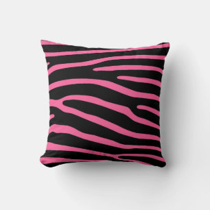 Almofada Travesseiro decorativo de impressão em zebra, ros