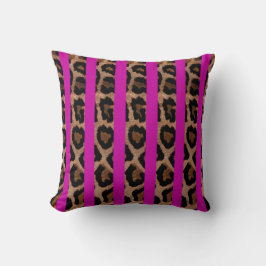 Almofada Travesseiro decorativo de Impressão Leopardo em St