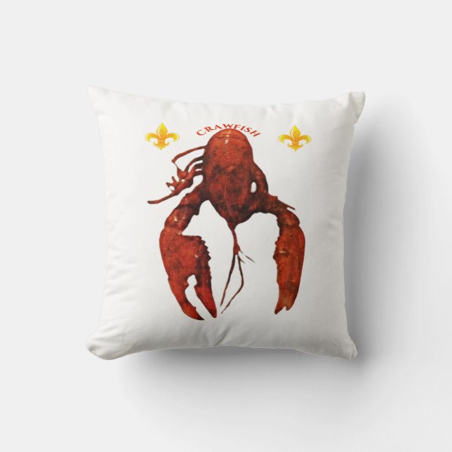 Almofada Travesseiro decorativo de lagosta (Frente)