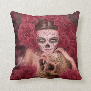 Almofada Travesseiro decorativo de Las Calaveras