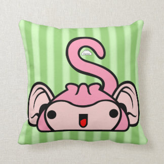 Almofada Travesseiro decorativo de macacos - Striped - 16x1