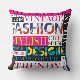 Almofada Travesseiro Decorativo de Moda
