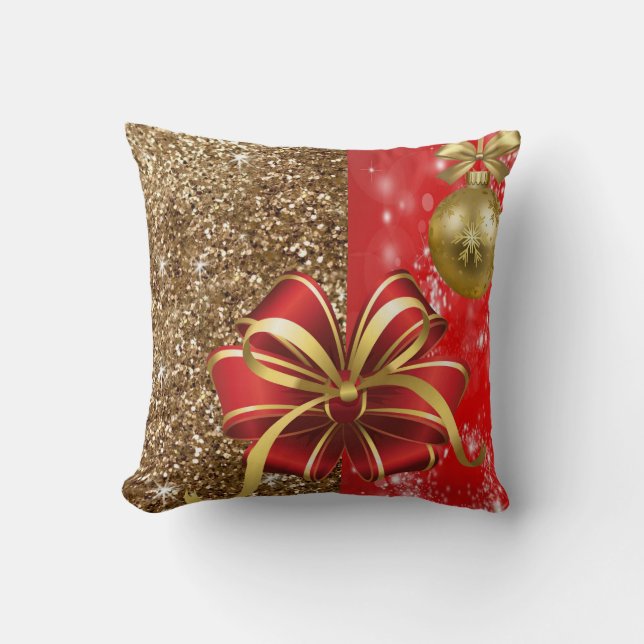 Almofada Travesseiro decorativo de Natal (Frente)