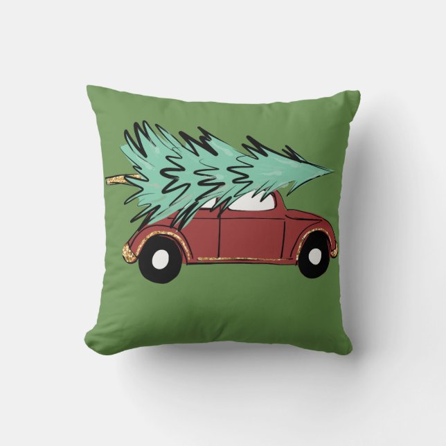 Almofada Travesseiro decorativo de Natal Break (Frente)